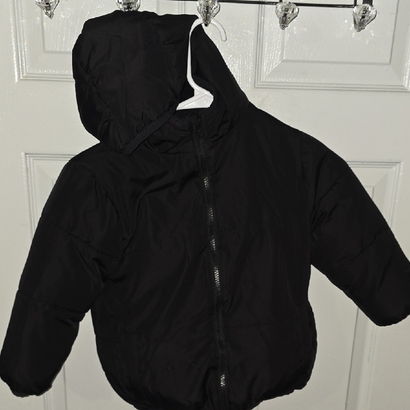 Swiss Tech Kids Black Puffer Jacket - Picture 1 of 5